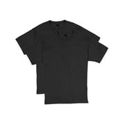 Hanes Men's and Big Men's Beefy Tee with Short Sleeves, 2-Pack, Sizes S-6XL
